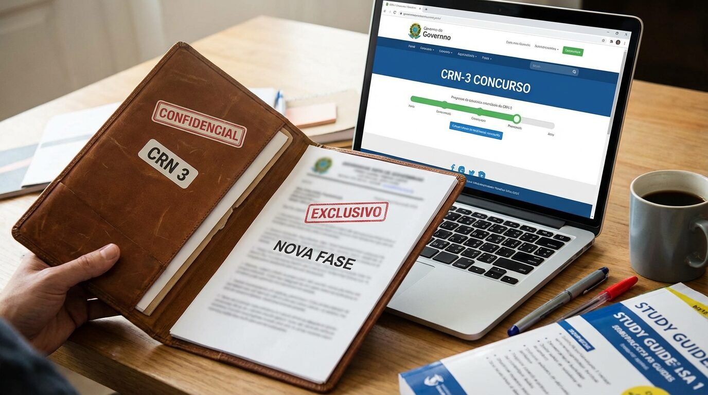 Concurso CRN 3 ganha força, expectativa de vagas em São Paulo e Mato Grosso do Sul aumenta com apuração exclusiva sobre comissão e próximos passos