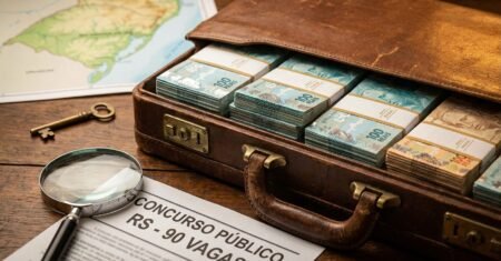 Concursos no Rio Grande do Sul ofertam 90 vagas imediatas, editais ativos em prefeituras e órgãos com salários de até R$ 14 mil