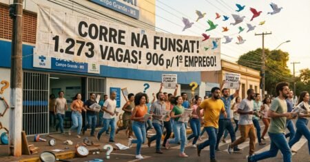 Funsat abre 1.273 vagas de emprego em Campo Grande nesta sexta, com 906 chances para o primeiro emprego e seleção imediata em várias áreas
