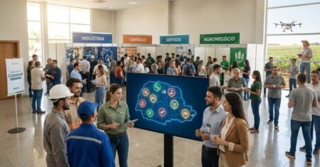 Paraná abre 24.880 vagas nas Agências do Trabalhador em todas as regiões, com liderança de Cascavel e força em indústria, comércio, serviços e agronegócio