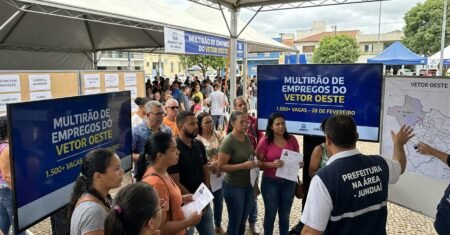 Mutirão Prefeitura na Área no Vetor Oeste de Jundiaí anuncia mais de 1.500 vagas de emprego para 28 de fevereiro com atendimento do PAT