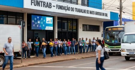 Com 446 vagas abertas em Campo Grande, Funtrab atende nesta segunda 16 com oportunidades que vão de pedreiro a operador de produção e opções em postos da Rede Fácil