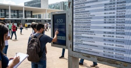 Agências do Trabalhador do DF reúnem 630 vagas nesta quinta-feira, com salários de até R$ 3.000 e oportunidades em várias regiões administrativas do Distrito Federal