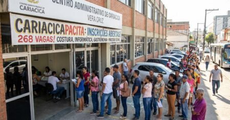 Cariacica abre 268 vagas em cursos gratuitos com Senac, inscrições presenciais em Vera Cruz e opções de costura, informática e gastronomia para acelerar a volta ao emprego