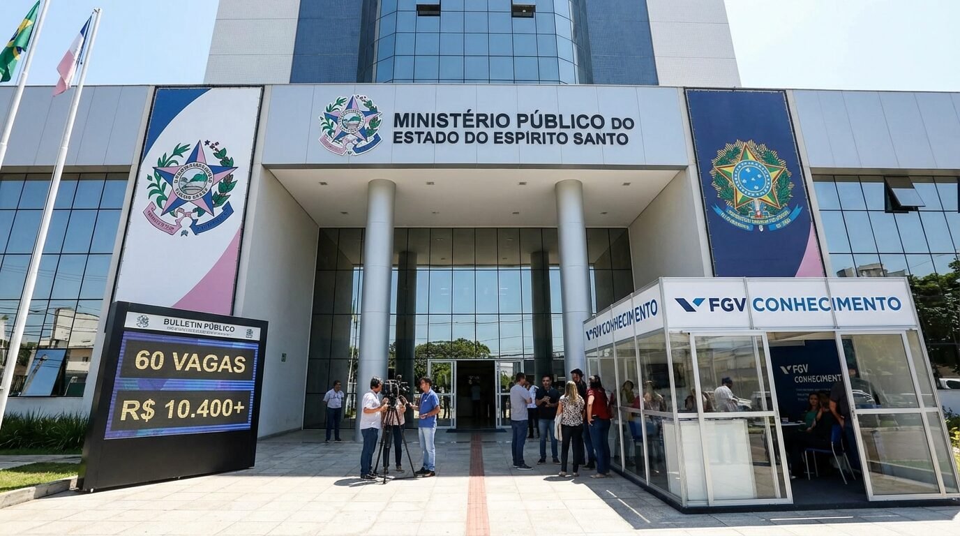 Fachada do Ministério Público do Estado do Espírito Santo em Vitória