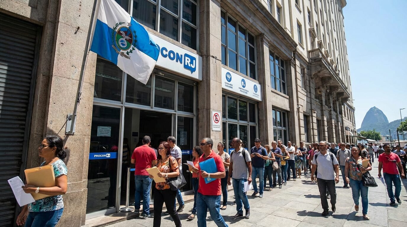 Prazo final do concurso do Procon RJ encerra hoje, última chance para 30 vagas com salários até R$ 6.285,25 e provas em 26 de abril no estado