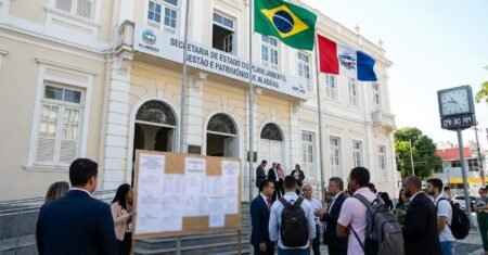 Governo de Alagoas abre concurso na Seplag com salário de R$ 5.767,15, inscrições de 9 de março a 8 de abril e provas em 31 de maio de 2026