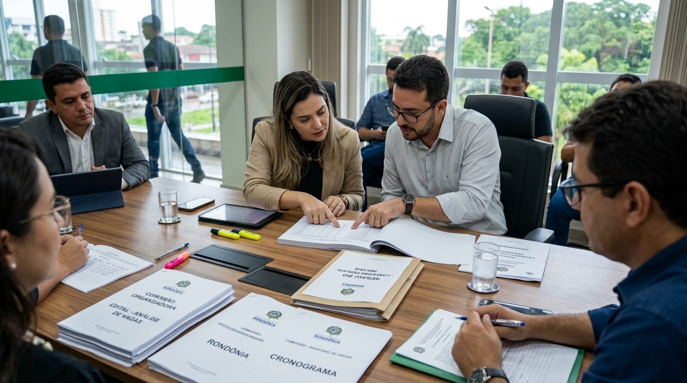 Comissão formada para o concurso da SESAU RO em Rondônia
