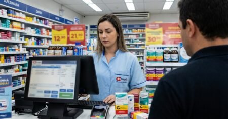 CPAT Campinas abre seleção com 40 vagas de operador de caixa para a Rede Drogal, com salário de R$ 2.104,69 e inscrição presencial até 13 de março em cidades da região