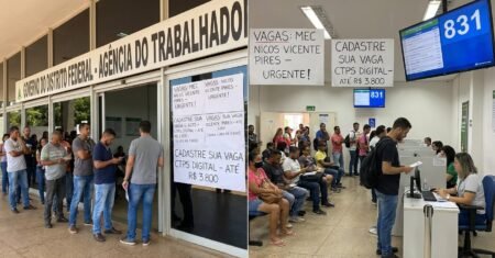 DF inicia a semana com 831 vagas de emprego, salários de até R$ 3,8 mil, destaque para mecânicos em Vicente Pires e Guará e cadastro pela Carteira de Trabalho Digital