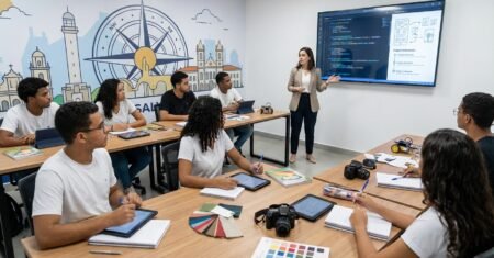 Capacitação avança em Salvador com mais de 800 vagas gratuitas do IJCPM em cursos práticos, inscrições até 5 de março para jovens de comunidades do entorno