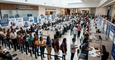 Megafeirão de Empregabilidade começa em Manaus com duas mil vagas, entrevistas no local e chance de recolocação para diferentes perfis