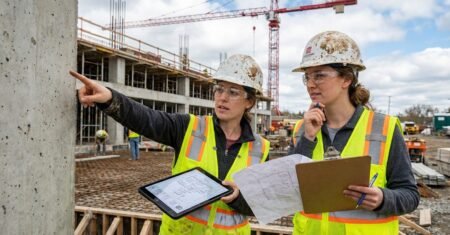 Presença feminina na construção civil cresce, mas segue limitada a 11,50% em 2024, com desigualdade salarial e baixa liderança apesar de iniciativas da CBIC