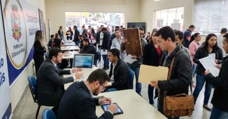 Mutirão de empregabilidade reúne empresas e candidatos em Atibaia com entrevistas presenciais no Núcleo Profissionalizante e encaminhamento imediato de vagas em 3 de março de 2026