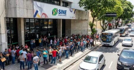 Paraíba oferta 1.620 vagas de emprego nos Sines de João Pessoa, Campina Grande e interior entre 2 e 5 de março, com destaque para telemarketing e construção