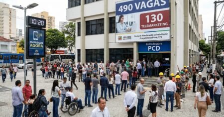 São José dos Campos abre março com 490 vagas no PAT, com 130 postos em telemarketing e oportunidades para PCDs e construção civil