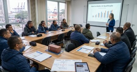 Vagas ainda abertas e início em março, PMV mantém cursos gratuitos de qualificação em Vitória com oficinas contra golpes para idosas e formação logística no Porto