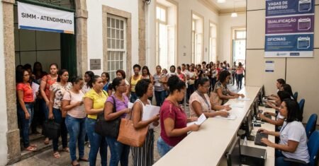 Salvador anuncia 395 vagas de emprego exclusivas para mulheres no SIMM, com ações de qualificação e atendimento às quintas de março