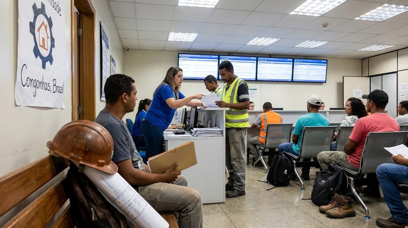 Candidatos consultam vagas no Sine de Congonhas em unidade no Centro