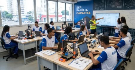 Várzea Grande abre seis cursos gratuitos com vagas imediatas, parceria com Senai prioriza o Ser Família e mira áreas com alta empregabilidade