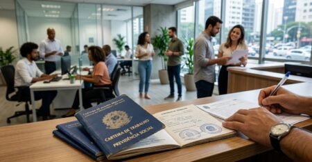 Emprego formal reage em fevereiro de 2026, mas desaceleração persiste e Brasil cria menos vagas do que no mesmo período do ano passado
