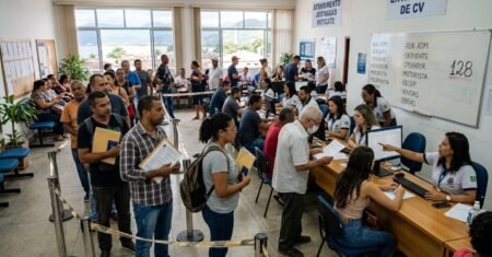Caraguatatuba abre 128 vagas de emprego nesta quarta-feira e concentra atendimento no PAT e no CATE para diferentes perfis profissionais