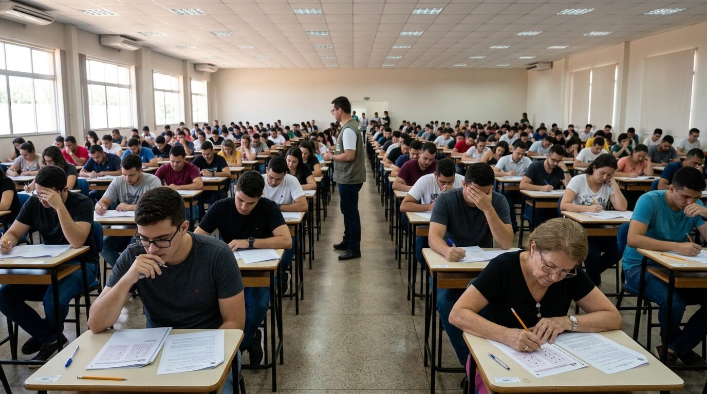 Concurso de Senador Canedo abre 6.008 vagas, acelera corrida por inscrição e põe salários de até R$ 9,9 mil no radar dos candidatos