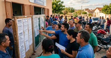 Emprego em Petrolina e Salgueiro ganha fôlego com 78 vagas abertas nesta quinta-feira, 9 de abril, em meio à busca por recolocação no Sertão