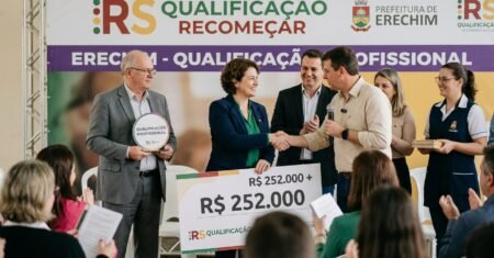 Erechim recebe mais de R$ 252 mil para qualificação profissional e amplia reação ao desemprego com foco na retomada econômica