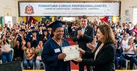 Formatura em Campinas marca avanço do SuperAção SP e transforma cursos gratuitos em chance real de renda para famílias vulneráveis