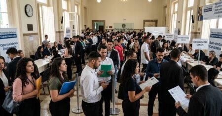 Feirão de emprego em Campinas abre 200 vagas para supermercado, com salários de até R$ 3.256 e seleção marcada no Palácio da Cidade