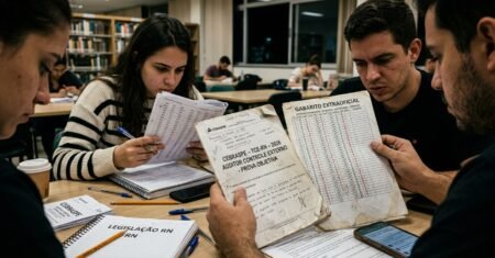 Gabarito extraoficial do Auditor de Controle Externo do TCE RN 2026 já circula após prova difícil e acirra disputa por uma das seleções mais aguardadas do país