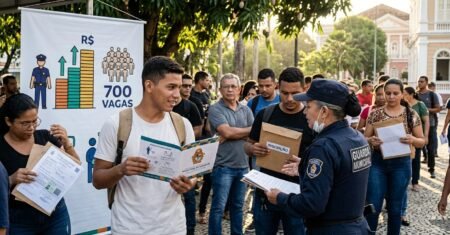 Guarda Municipal de Manaus abre 700 vagas para nível médio, atrai candidatos de todo o país e oferece salário inicial que pode chegar a R$ 6.098,78