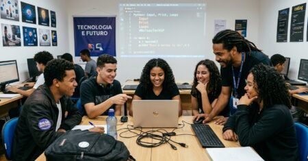 Sem acesso fácil à área digital, jovens de comunidades em São Paulo ganham 90 bolsas gratuitas em tecnologia com apoio para estudar e entrar no mercado