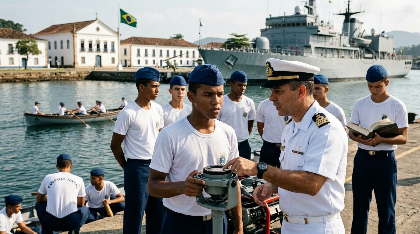 Carreira militar ganha nova porta de entrada com 156 vagas da Marinha, salário durante formação e inscrições marcadas para abril de 2026