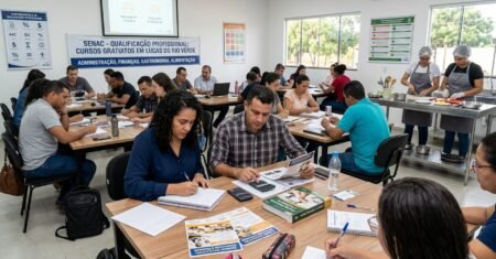 Prefeitura de Lucas do Rio Verde e Senac liberam cursos gratuitos com início em abril de 2026 e vagas voltadas à alimentação e área financeira
