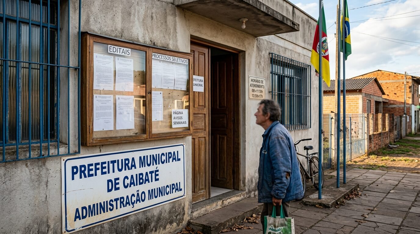 Boato sobre mega concurso em Caibaté ganha força, mas prefeitura mantém apenas seleção temporária para servente em cadastro reserva
