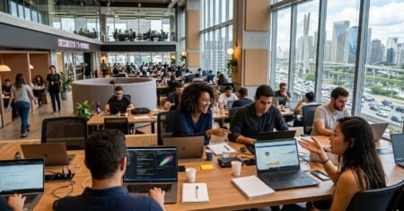 QI Tech abre 70 vagas presenciais em São Paulo enquanto empresas aceleram investimentos bilionários em tecnologia, energia e inovação no Brasil