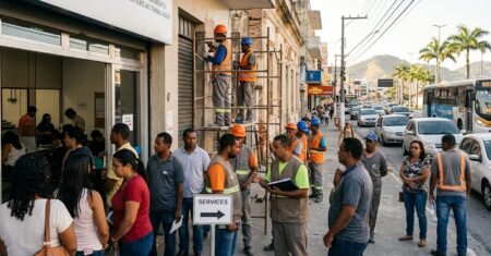 São Vicente amplia vagas de emprego em 30% após a temporada e reforça cursos gratuitos para acelerar contratações em serviços e construção civil