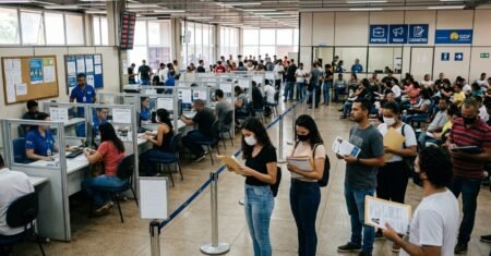 Semana abre com 427 vagas nas agências do trabalhador do DF, varejo concentra contratações e salário chega a R$ 3,6 mil em Águas Claras