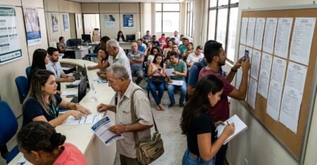 Sine-PB abre a semana com 361 vagas em 11 cidades da Paraíba e concentra oportunidades em Santa Rita, Campina Grande, João Pessoa e Patos