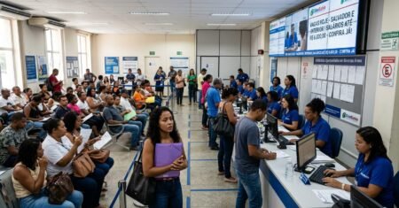 Salários de até R$ 6 mil entram no radar do SineBahia e ampliam busca por emprego em Salvador e outras cidades baianas nesta quarta-feira