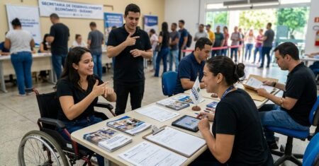 Atendimento para PCDs ganha reforço em Suzano nesta quinta com entrevistas, orientação técnica e apoio direto para entrar no mercado de trabalho