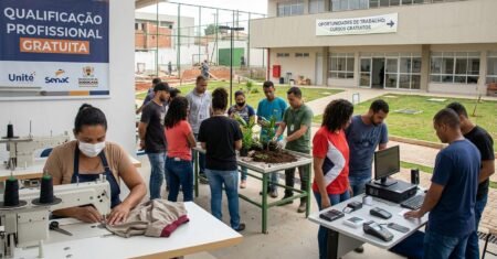 Desemprego pressiona famílias e Sorocaba abre reação com 110 vagas em cursos gratuitos da Uniten e Senac para qualificação rápida