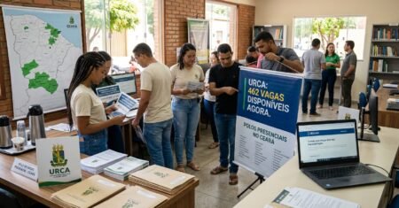 URCA abre 462 vagas em especializações gratuitas a distância com inscrições até 2 de abril de 2026 em polos presenciais no Ceará