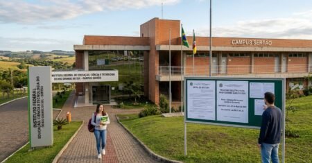 IFRS Campus Sertão abre seleção para professores substitutos em Ciências Biológicas e Gestão/Economia com salário de até R$ 8,3 mil