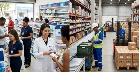 RD Saúde acelera contratações no Brasil e abre 2.900 vagas imediatas com salários de até R$ 5.500 em farmácias e logística